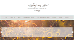 Desktop Screenshot of mindingmynest.com